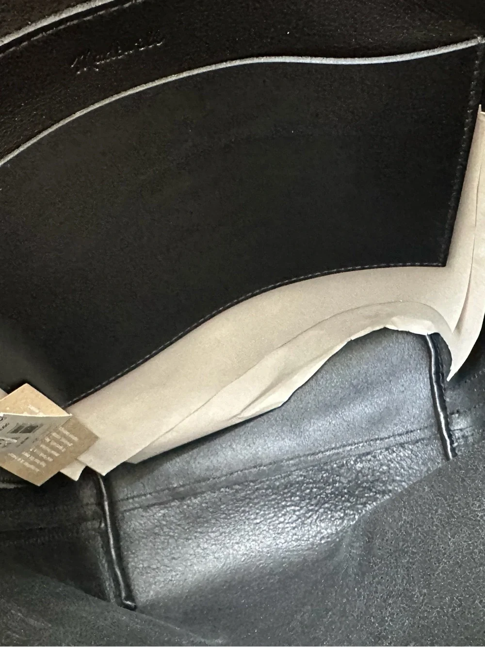 ☀️ New! MADEWELL Essential Medium Bucket Tote in True Black
